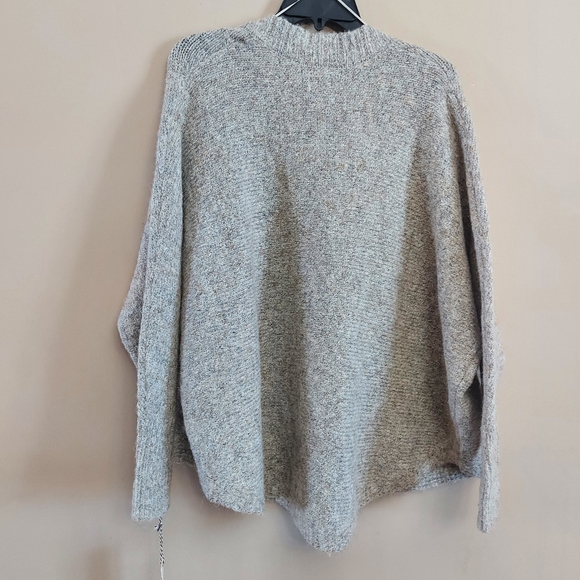 Ruby Moon Cotton Oversized Cocoon Cardigan Sweater Gray Size XS - Picture 8 of 10